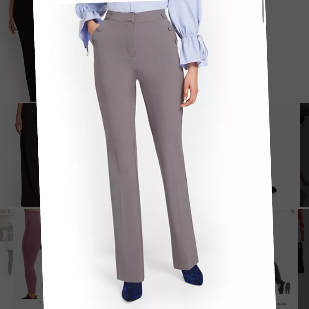 Gray Slack Pants